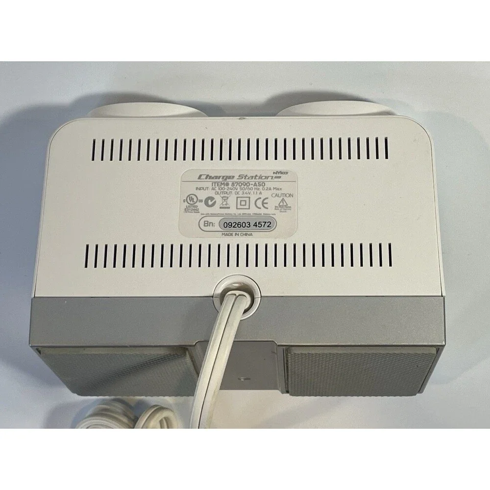 NYCO Wii Charger w/ 2 Rechargeable Batteries WiiMote Battery Covers for Nintendo